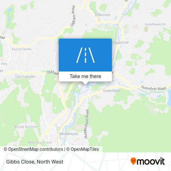 Gibbs Close map