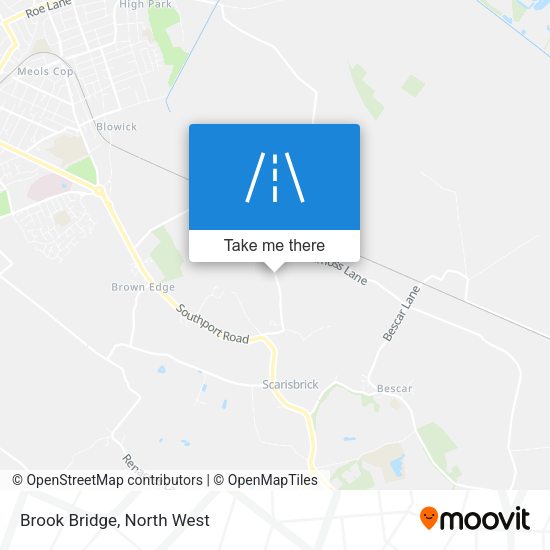 Brook Bridge map