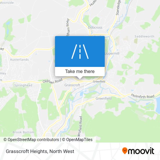 Grasscroft Heights map