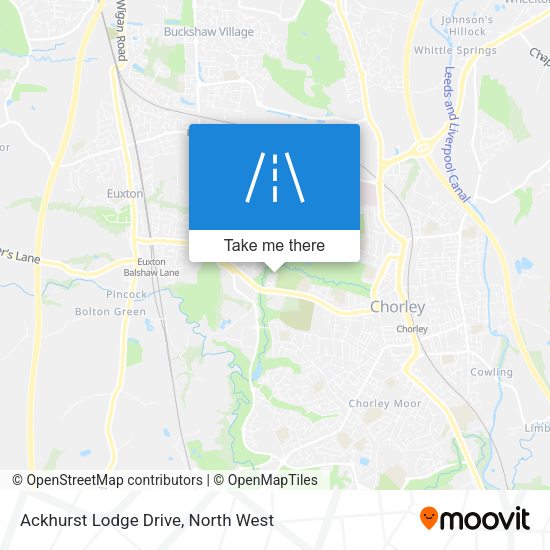 Ackhurst Lodge Drive map