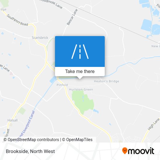 Brookside map