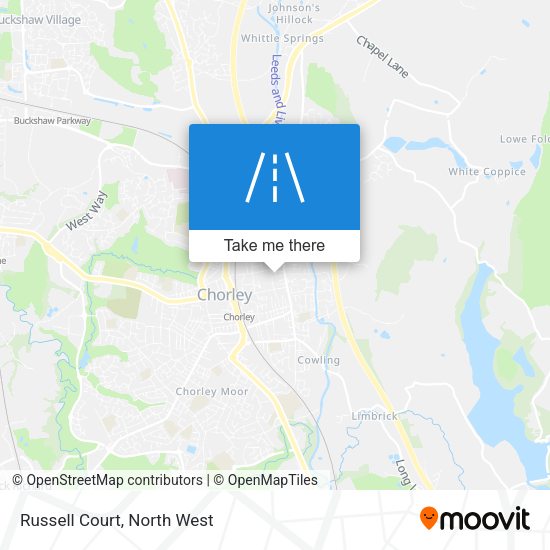 Russell Court map