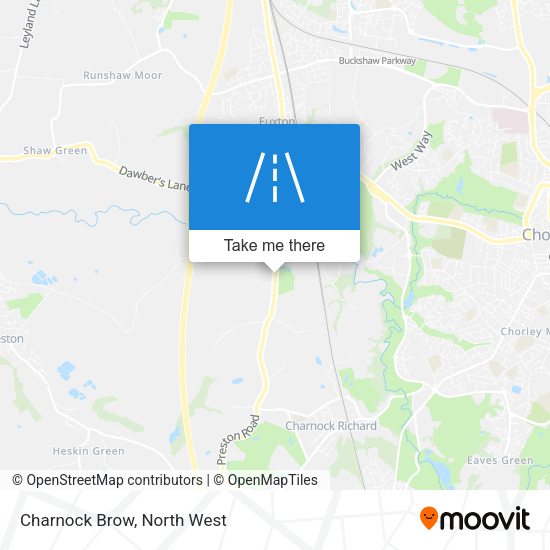 Charnock Brow map
