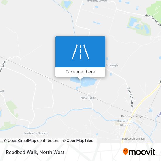 Reedbed Walk map