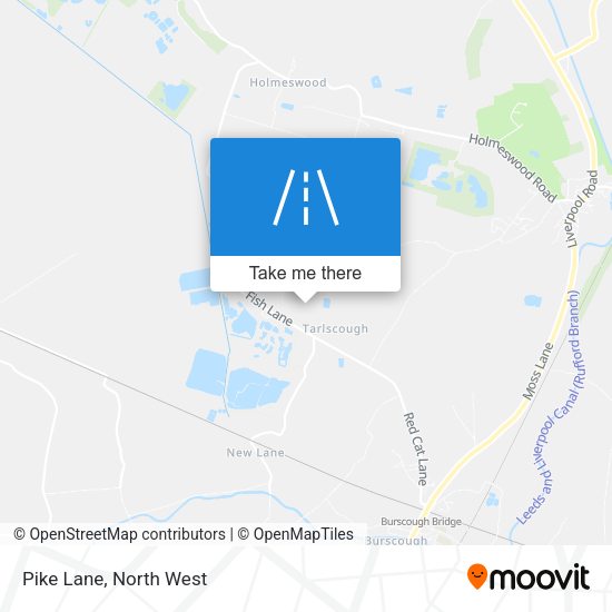 Pike Lane map