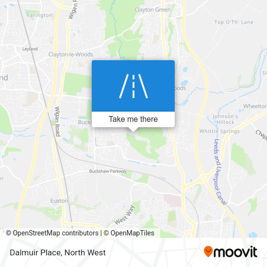 Dalmuir Place map