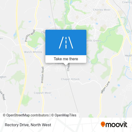 Rectory Drive map