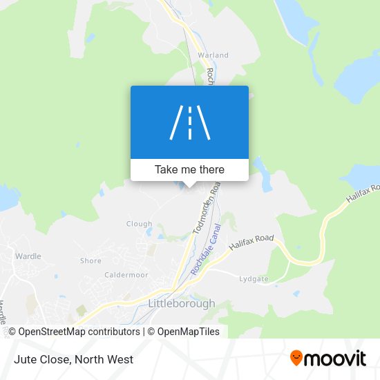 Jute Close map