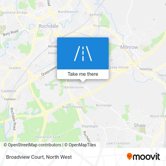 Broadview Court map