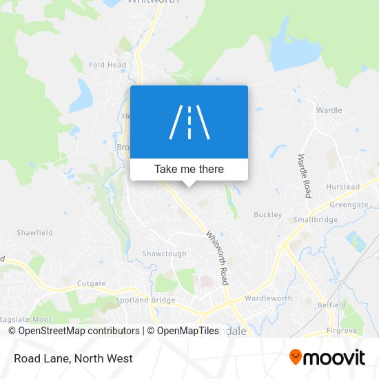 Road Lane map