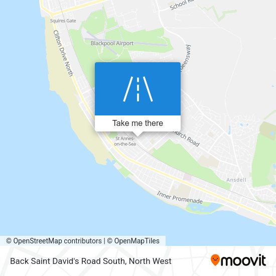 Back Saint David's Road South map