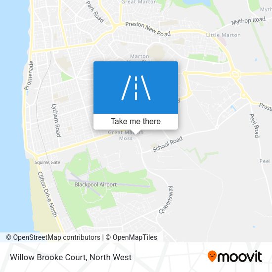 Willow Brooke Court map