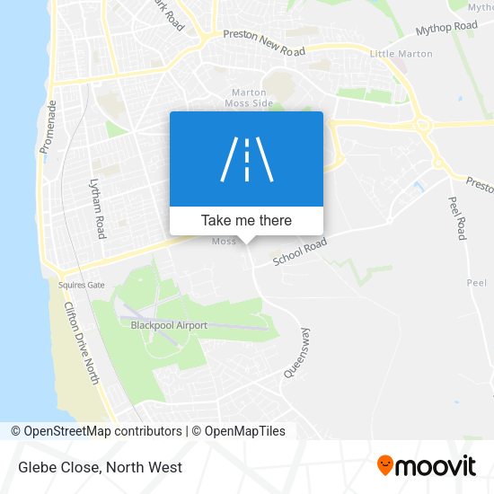 Glebe Close map