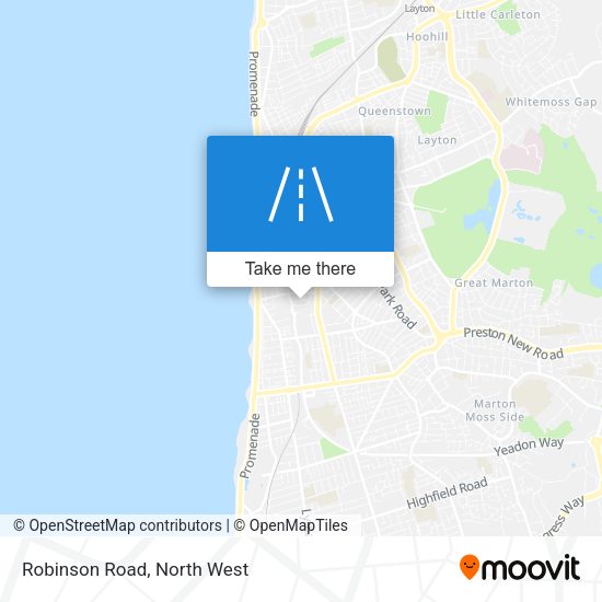 Robinson Road map