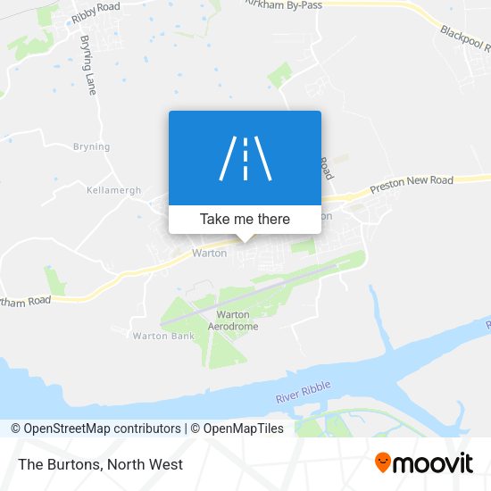 The Burtons map