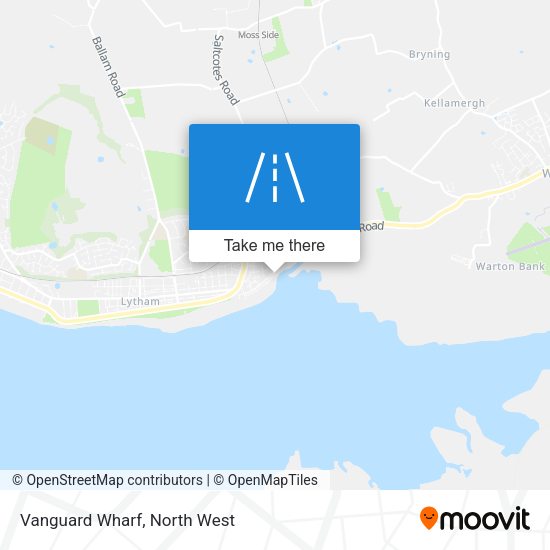 Vanguard Wharf map