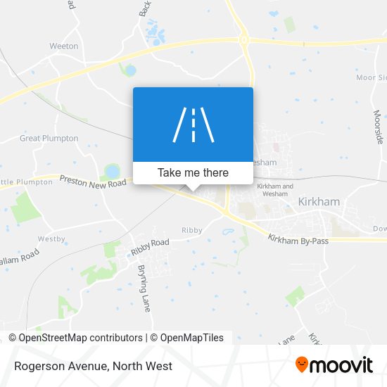 Rogerson Avenue map