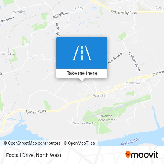 Foxtail Drive map