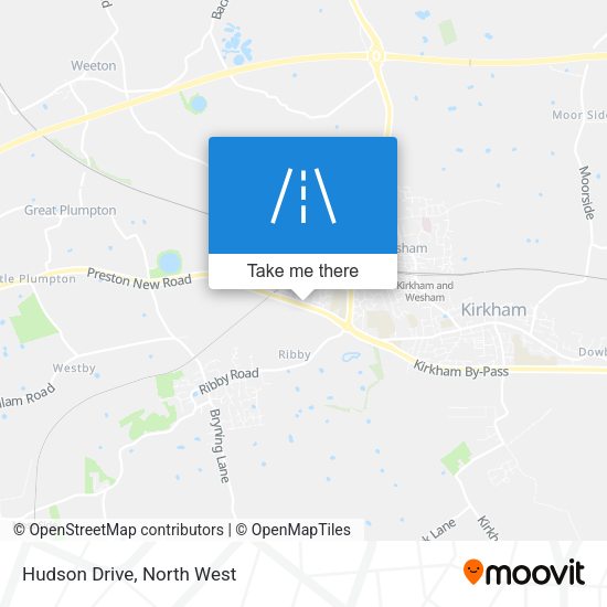 Hudson Drive map