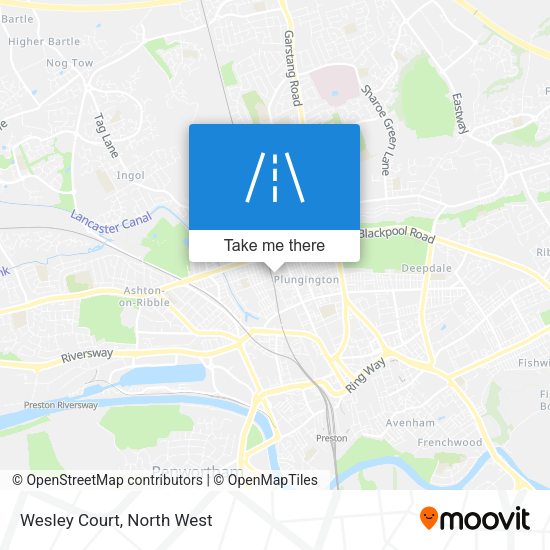 Wesley Court map