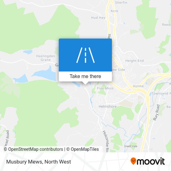 Musbury Mews map