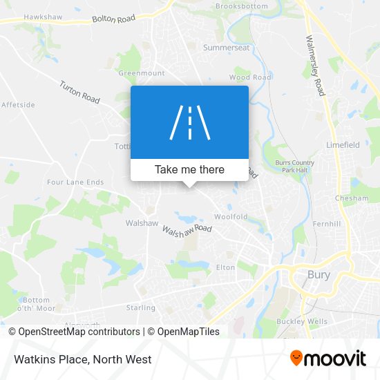 Watkins Place map