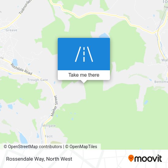 Rossendale Way map