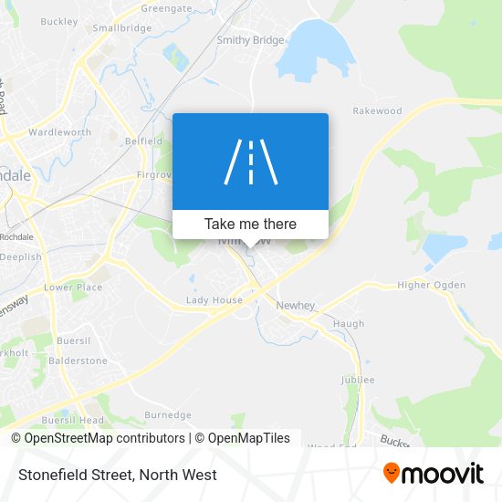 Stonefield Street map