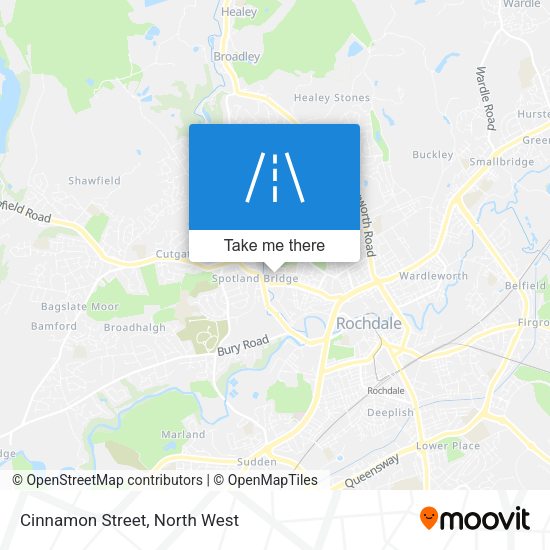 Cinnamon Street map