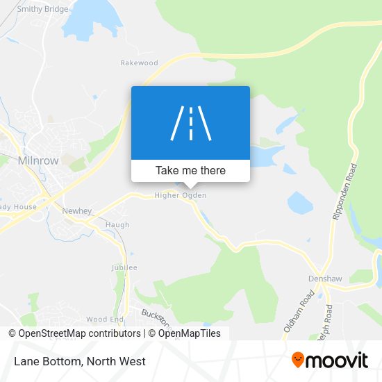 Lane Bottom map