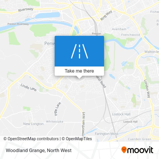 Woodland Grange map