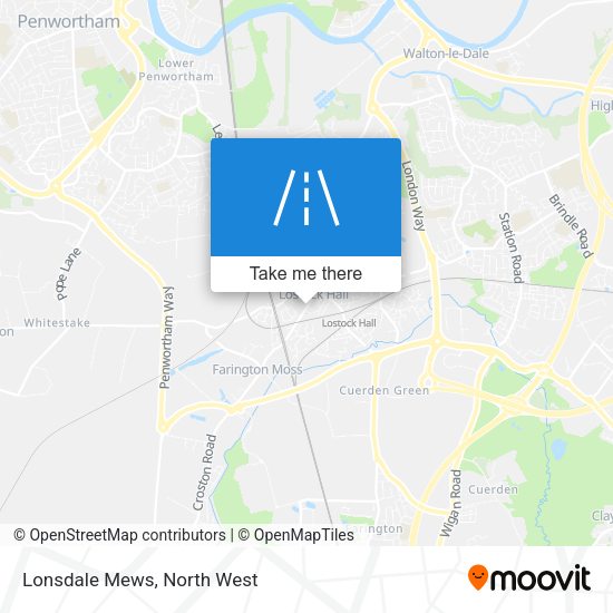 Lonsdale Mews map
