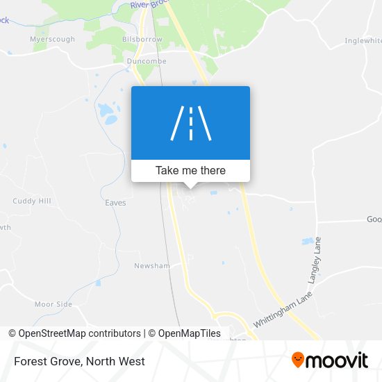 Forest Grove map