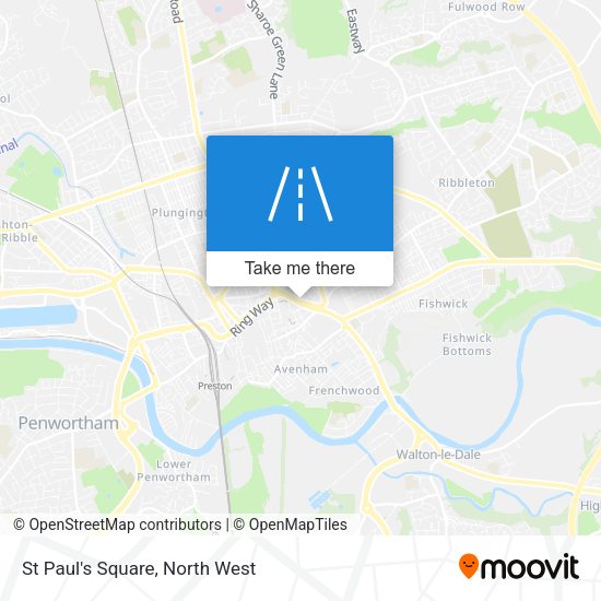 St Paul's Square map