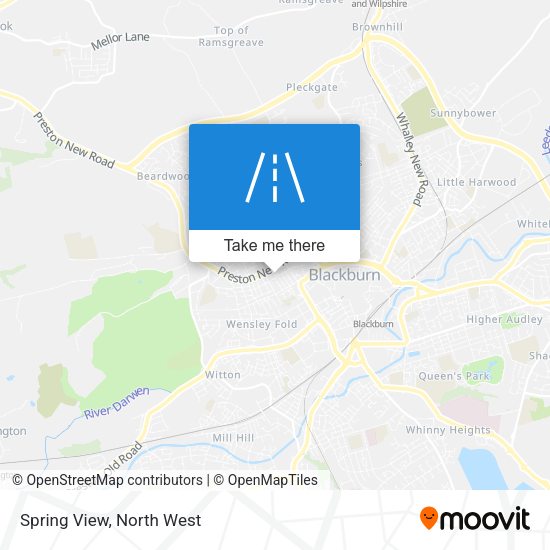 Spring View map