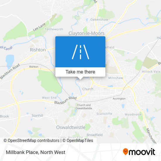 Millbank Place map
