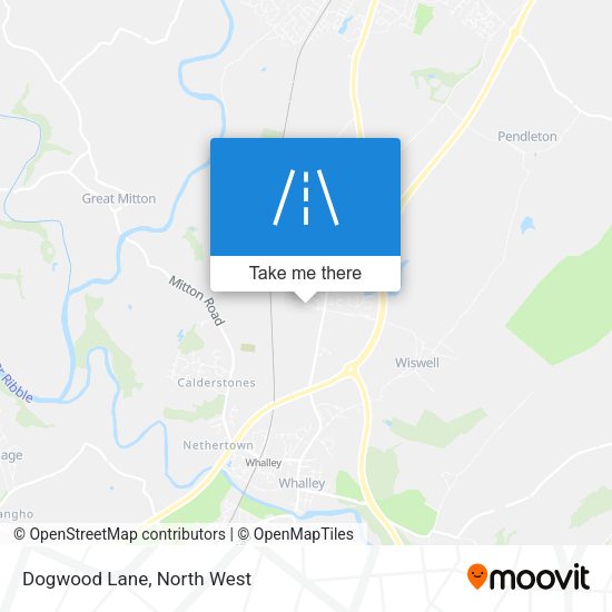 Dogwood Lane map
