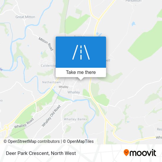Deer Park Crescent map
