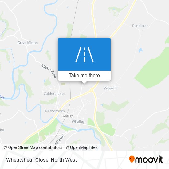Wheatsheaf Close map