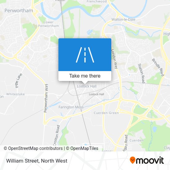 William Street map