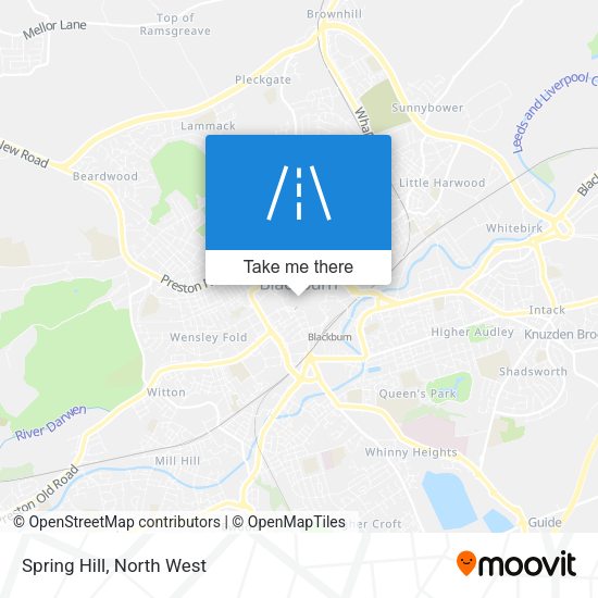 Spring Hill map