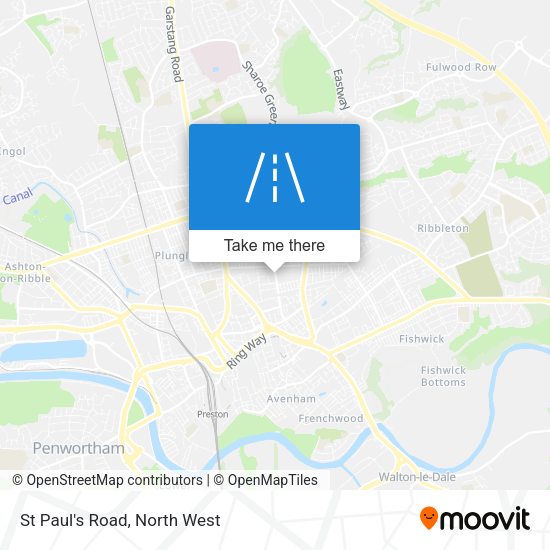 St Paul's Road map