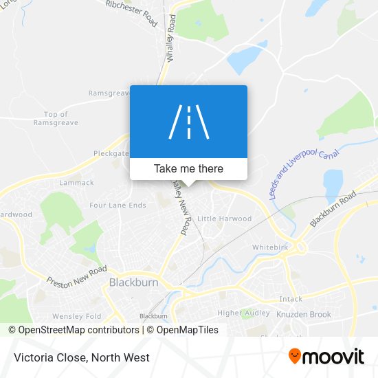 Victoria Close map