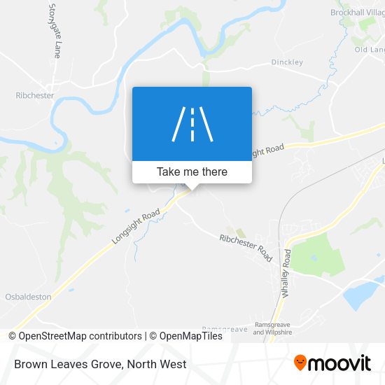 Brown Leaves Grove map