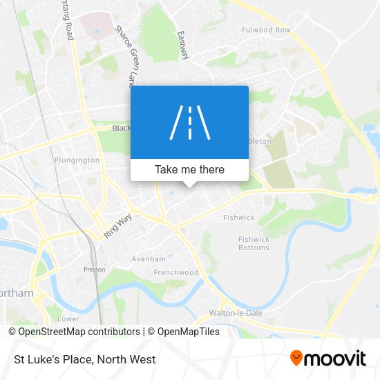St Luke's Place map