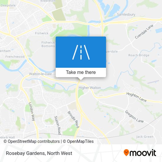 Rosebay Gardens map