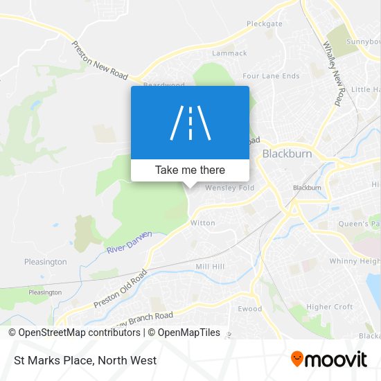 St Marks Place map