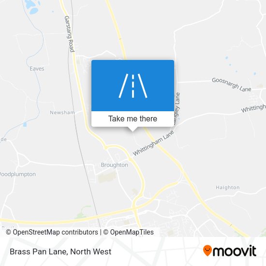 Brass Pan Lane map