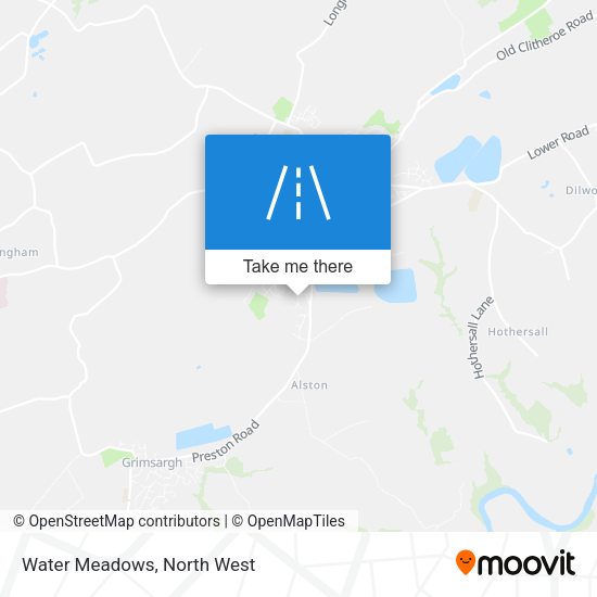 Water Meadows map