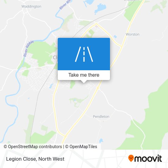 Legion Close map